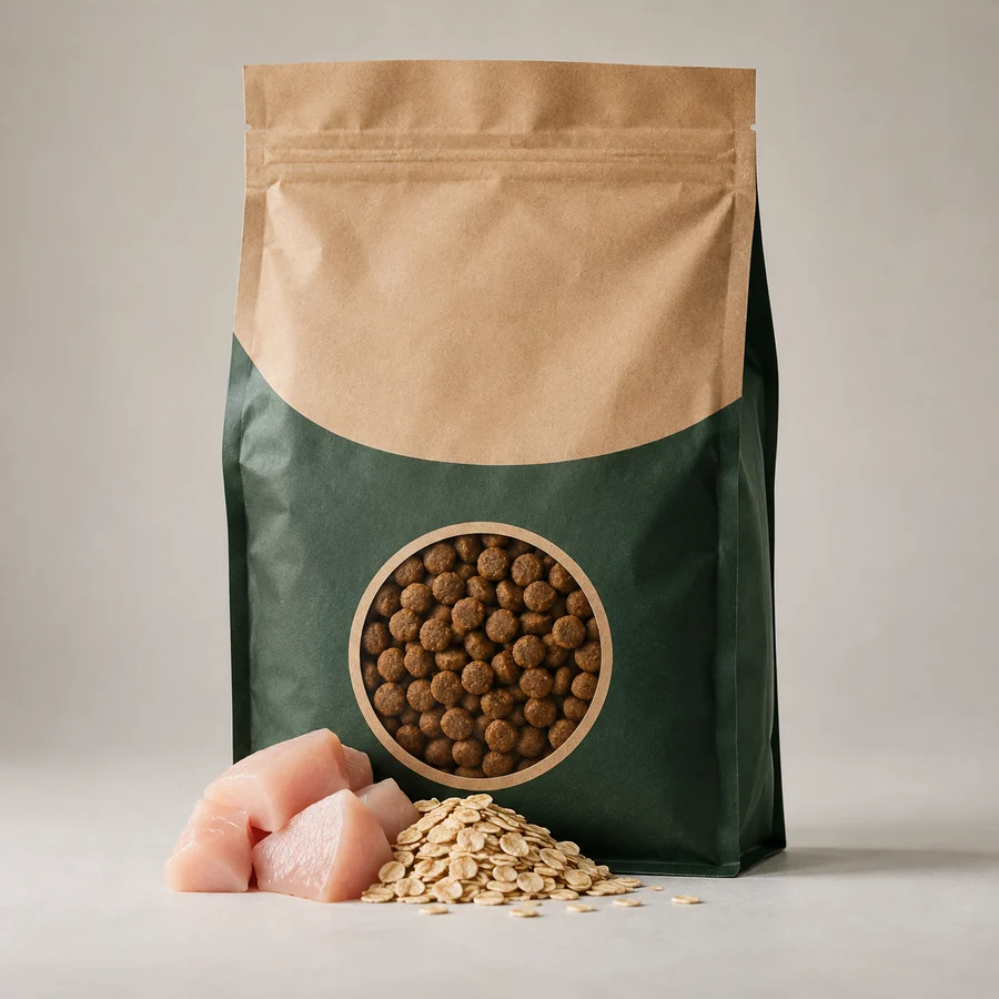 Fictional sample product: puppy food